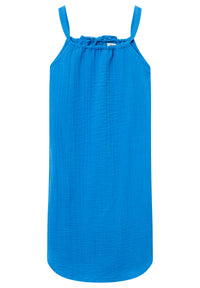 Givn Berlin Musselinkleid GBELIF aus Bio-Baumwolle mit verstellbaren Trägern Dress French Blue (Musselin)