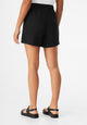 Givn Berlin Musselinshorts GBCLEO aus Bio-Baumwolle mit elastischem Bund Shorts Black (Musselin)