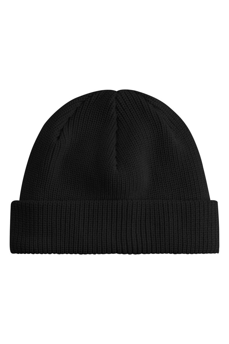 Givn Berlin Mütze CHRIS aus Bio-Baumwolle Beanie Black