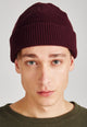 Givn Berlin Mütze CHRIS aus Bio-Baumwolle Beanie Bordeaux