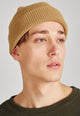 Givn Berlin Mütze CHRIS aus Bio-Baumwolle Beanie Camel