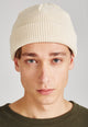 Givn Berlin Mütze CHRIS aus Bio-Baumwolle Beanie Off White