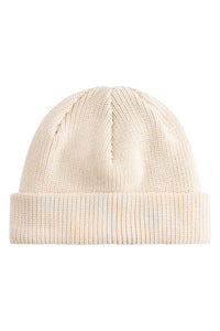 Givn Berlin Mütze CHRIS aus Bio-Baumwolle Beanie Off White