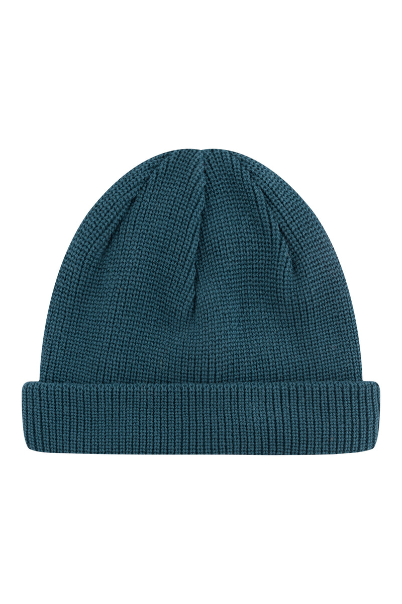 Givn Berlin Mütze CHRIS aus Bio-Baumwolle Beanie Teal Blue