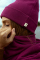 Givn Berlin Mütze FRED aus Bio-Baumwolle Beanie Dark Pink