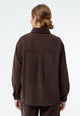 Givn Berlin Overshirt GBOXANA aus Cord aus Bio-Baumwolle Overshirt Coffee Brown (Cord)