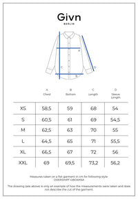 Givn Berlin Overshirt GBOXANA aus Cord aus Bio-Baumwolle Overshirt Crimson (Cord)