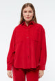 Givn Berlin Overshirt GBOXANA aus Cord aus Bio-Baumwolle Overshirt Crimson (Cord)