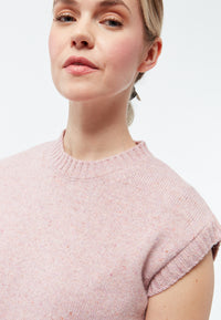 Givn Berlin Pullunder GBLENI aus  recycelter Wolle Vest Light Pink