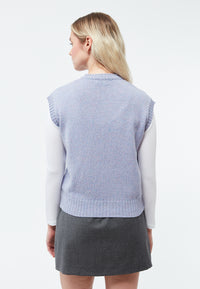 Givn Berlin Pullunder GBLENI aus  recycelter Wolle Vest Lilac