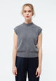 Givn Berlin Pullunder GBLENI aus  recycelter Wolle Vest Mid Grey