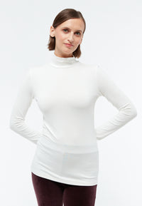 Givn Berlin Rollkragen-Longsleeve VIDA aus TENCEL™ Lyocell Longsleeve Undyed (Tencel)