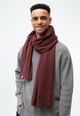 Givn Berlin Schal GBDANA aus recycelter Baumwolle Scarf Aubergine