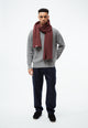 Givn Berlin Schal GBDANA aus recycelter Baumwolle Scarf Aubergine