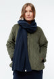 Givn Berlin Schal GBDANA aus recycelter Baumwolle Scarf Blue