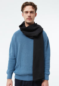 Givn Berlin Schal GBDANA aus recycelter Baumwolle Scarf Dark Grey
