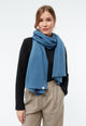 Givn Berlin Schal GBDANA aus recycelter Baumwolle Scarf Distant Blue