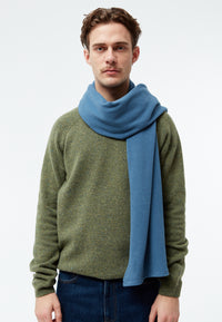 Givn Berlin Schal GBDANA aus recycelter Baumwolle Scarf Distant Blue
