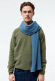 Givn Berlin Schal GBDANA aus recycelter Baumwolle Scarf Distant Blue