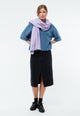 Givn Berlin Schal GBDANA aus recycelter Baumwolle Scarf Light Amethyst