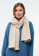 Givn Berlin Schal GBDANA aus recycelter Baumwolle Scarf Light Beige