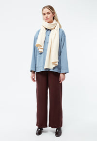 Givn Berlin Schal GBDANA aus recycelter Baumwolle Scarf Off White