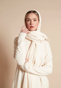 Givn Berlin Schal GBDANA aus recycelter Baumwolle Scarf Off White