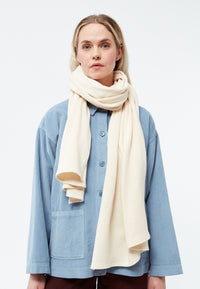 Givn Berlin Schal GBDANA aus recycelter Baumwolle Scarf Off White