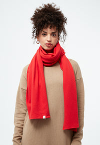 Givn Berlin Schal GBDANA aus recycelter Baumwolle Scarf Racing Red