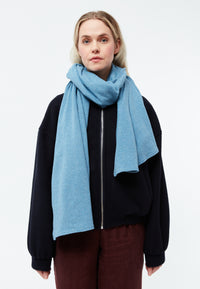 Givn Berlin Schal GBDANA aus recycelter Baumwolle Scarf Frosty Blue