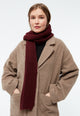 Givn Berlin Schal GBJAKE aus Bio-Baumwoll Strick Scarf Burgundy