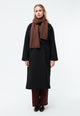 Givn Berlin Schal GBJAKE aus Bio-Baumwoll Strick Scarf Burned Brown