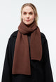 Givn Berlin Schal GBJAKE aus Bio-Baumwoll Strick Scarf Burned Brown