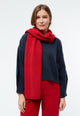Givn Berlin Schal GBJAKE aus Bio-Baumwoll Strick Scarf Crimson