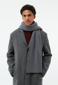 Givn Berlin Schal GBJAKE aus Wolle Scarf Mid Grey