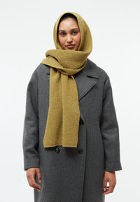 Givn Berlin Schal GBJAKE aus Wolle Scarf Ocher Yellow