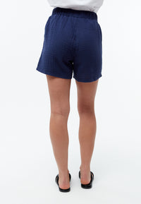 Givn Berlin Shorts GBCLEMENTINE aus Bio-Baumwoll Musselin Shorts Nightshade Blue (Musselin)