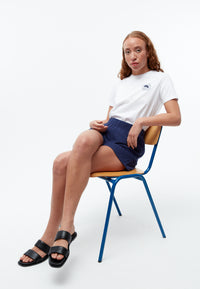 Givn Berlin Shorts GBCLEMENTINE aus Bio-Baumwoll Musselin Shorts Nightshade Blue (Musselin)
