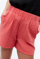 Givn Berlin Shorts GBCLEMENTINE aus Bio-Baumwoll Musselin Shorts Sunset Coral (Musselin)