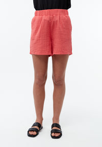 Givn Berlin Shorts GBCLEMENTINE aus Bio-Baumwoll Musselin Shorts Sunset Coral (Musselin)
