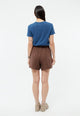 Givn Berlin Shorts GBCLEMENTINE aus Leinen Shorts Chocolate Brown (Linen)
