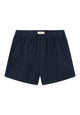 Givn Berlin Shorts GBCLEO aus Leinen mit elastischem Bund Shorts Midnight Blue (Linen)