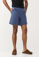 Givn Berlin Shorts GBLAURIN aus Bio-Baumwolle mit elastischem Bund Shorts Steel Blue