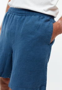 Givn Berlin Shorts GBLAURIN aus Leinen Shorts Blazing Blue (Linen)
