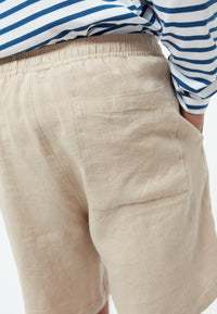 Givn Berlin Shorts GBLAURIN aus Leinen Shorts Oat Beige (Linen)