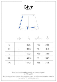 Givn Berlin Shorts GBLAURIN aus Leinen Shorts Oat Beige (Linen)