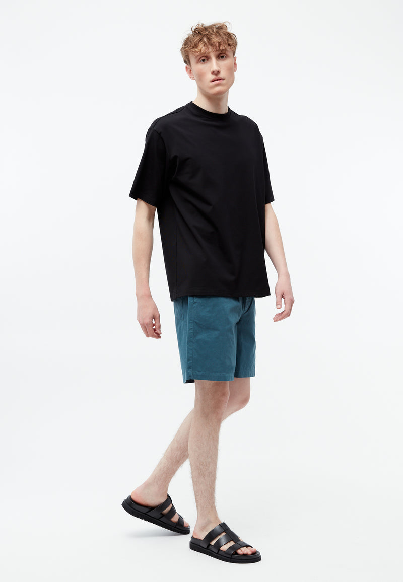 Givn Berlin Shorts GBLEIF aus Bio-Baumwoll Twill Shorts Basalt