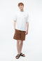 Givn Berlin Shorts GBLEIF aus Bio-Baumwoll Twill Shorts Pecan Brown