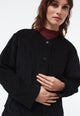 Givn Berlin Steppjacke GBBETHANY aus Babycord Jacket Black (Cord Quilted)