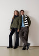 Givn Berlin Steppjacke GBBETHANY aus Babycord Jacket Dark Khaki (Cord Quilted)
